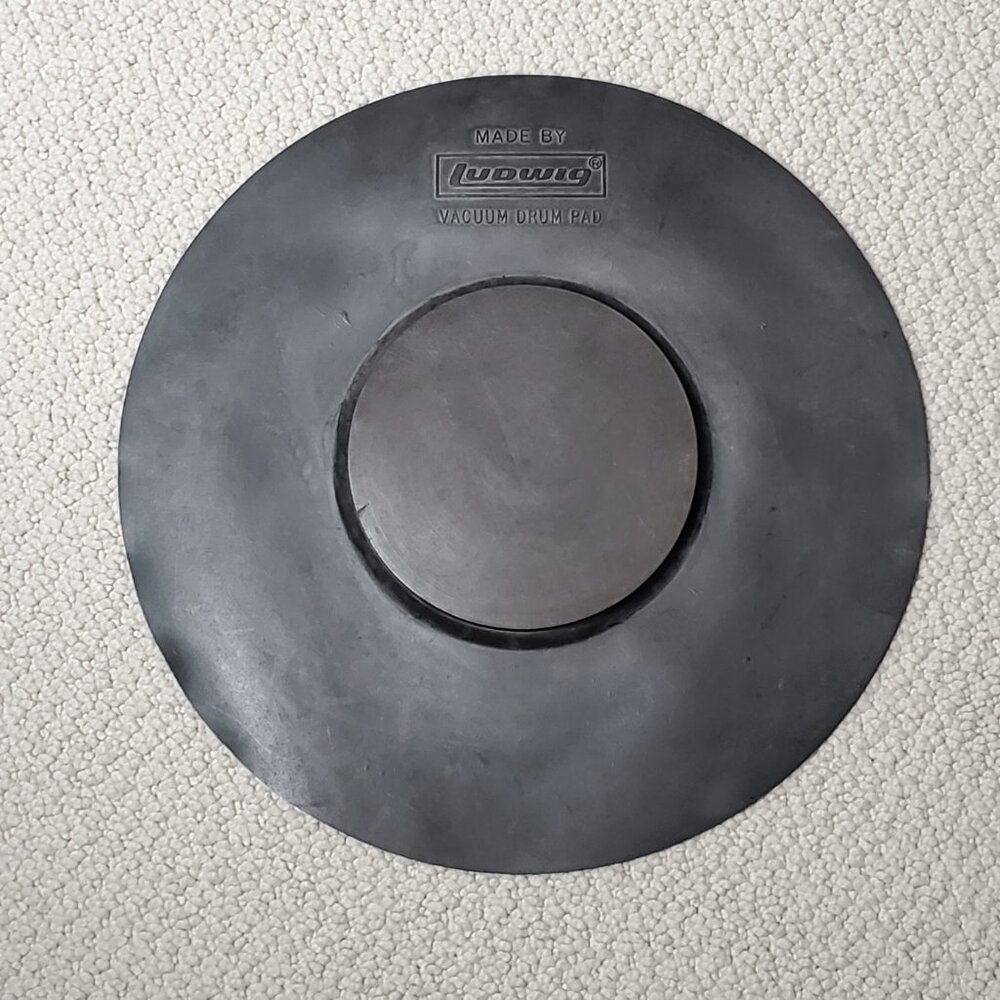 Vintage Ludwig Drum Practice Speedex Rubber Pad L381 Music Drummer Musician 90s